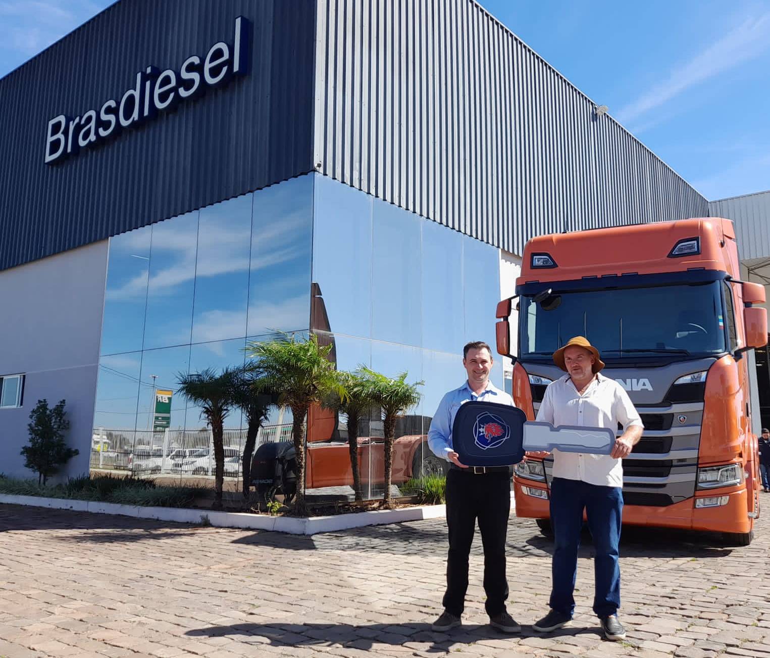 ENTREGA DE VEÍCULO POLBECK TRANSPORTES LTDA