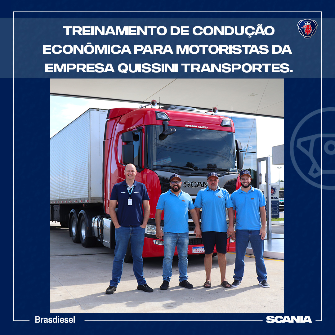 TREINAMENTO DE MOTORISTA - QUISSINI TRANSPORTES