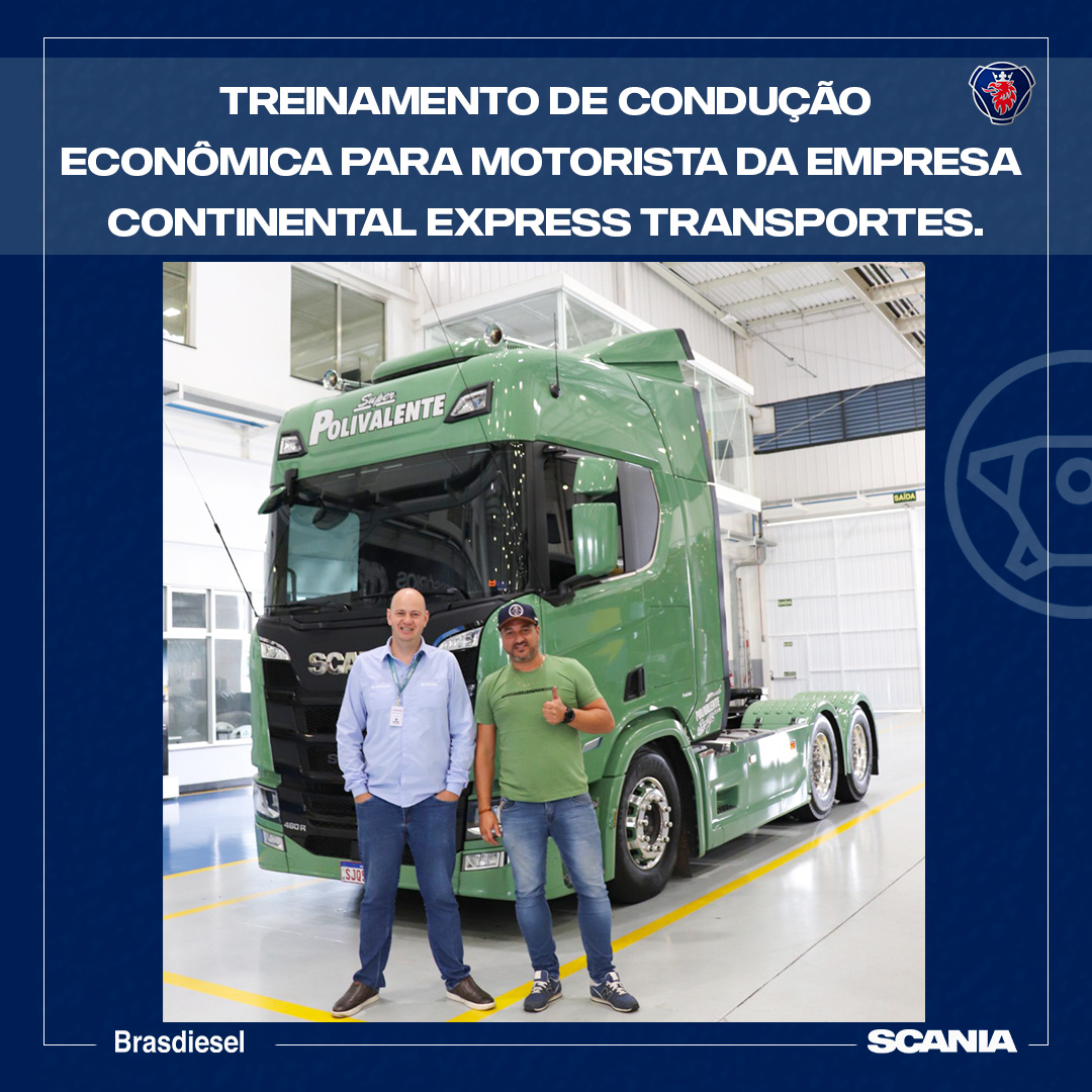 TREINAMENTO DE MOTORISTA - CONTINENTAL EXPRESS TRANSPORTES