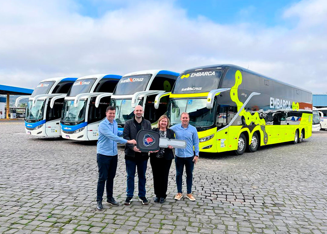 ENTREGA DE VEÍCULOS - VIAÇÃO UNIÃO SANTA CRUZ LTDA