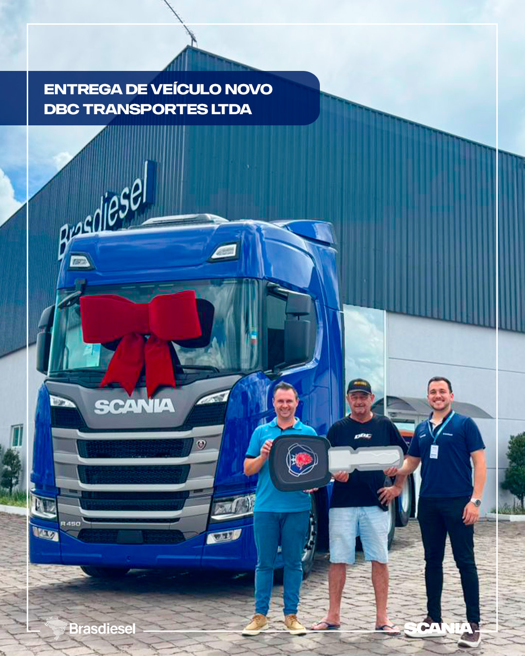 ENTREGA DE VEÍCULO - DBC TRANSPORTES LTDA          