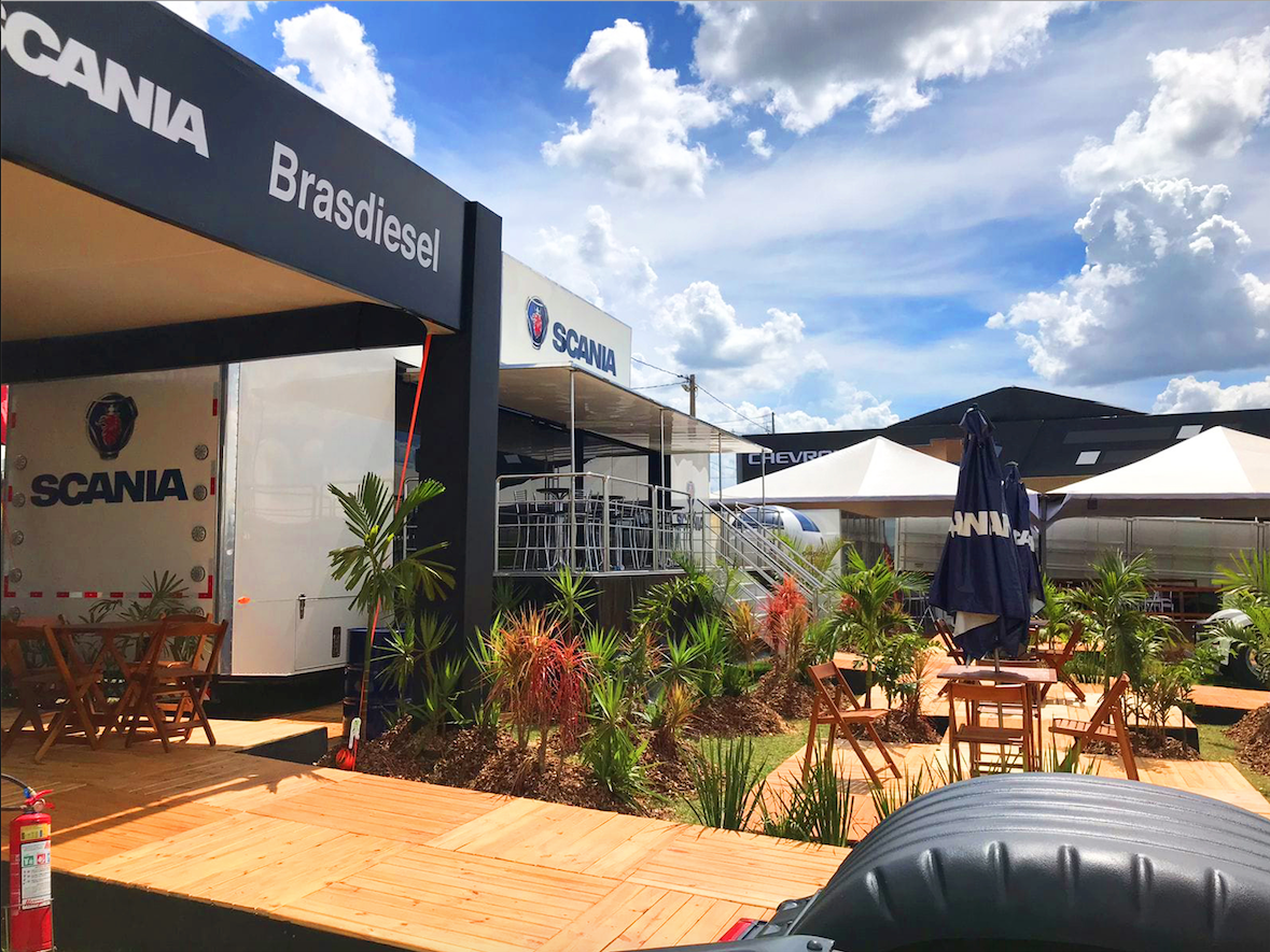 Brasdiesel e Scania na Expodireto Cotrijal, uma das maiores feiras do agronegócio internacional.