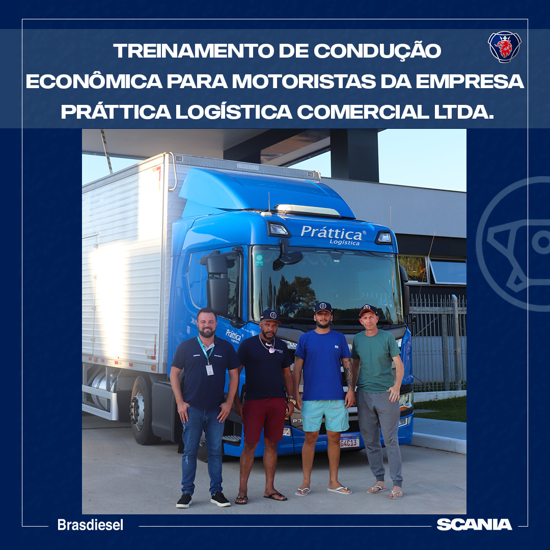 TREINAMENTO DE MOTORISTA - PRÁTTICA LOGÍSTICA COMERCIAL LTDA.