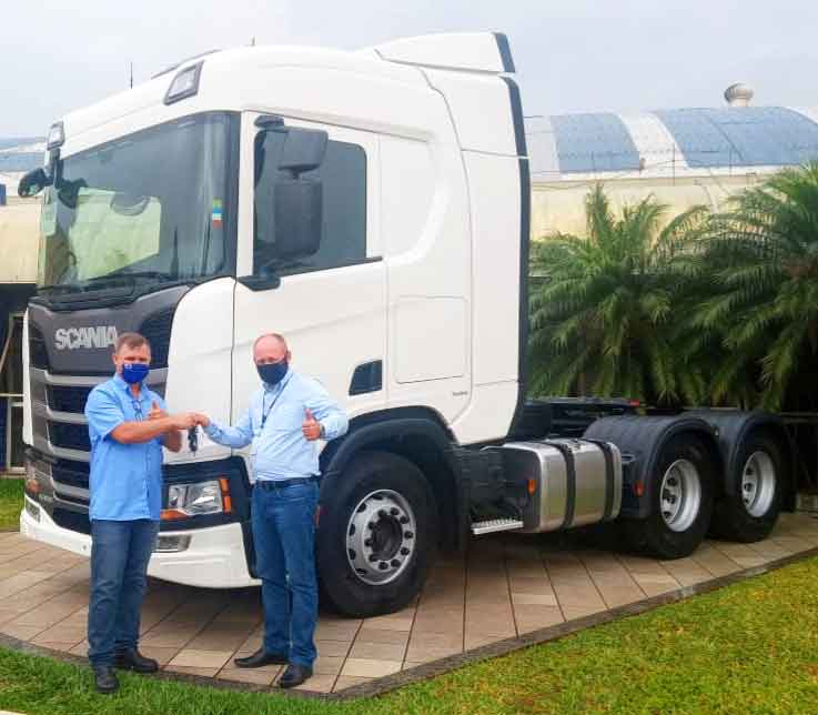 ENTREGA DE VEÍCULOS - TRANSPORTES IRMÃOS ZANCHI LTDA