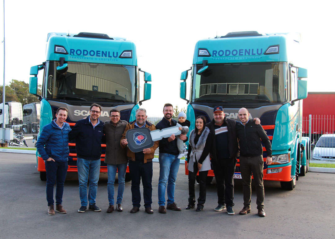 ENTREGA DE VEÍCULOS - RODOENLU LOGÍSTICA E TRANSPORTE LTDA      